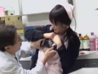 院内セックス盗撮！夜勤看護婦を口説いて無理やりおま〇こを舐めまくる宿直医師