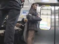 超ドM名門J〇電車痴漢！イカされるとごっくんしてくれる美少女お嬢様