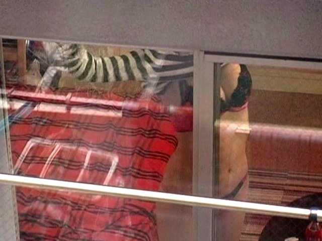 SEXが覗けるベランダ-3