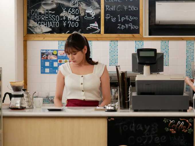 胸チラをして-2