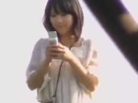 いきなりでんぐり返しお尻ぱっくり「何撮ってるんですか！」アップでド迫力アナル
