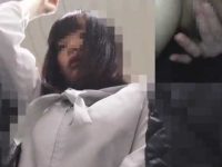 満員電車でアヘ顔の制服娘たち！痴漢されてると思ったらバレないようにオナニー