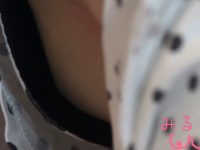 【乳首チラ】とあるベ●マサークルの風景 vol.6 20代ママさん2名登場！！授乳後のゆるんだブラ！