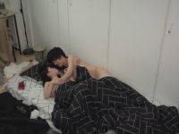 カップル○撮 寝坊したら授業をサボってセックスが当たり前の、堕落した大学生の日常性活